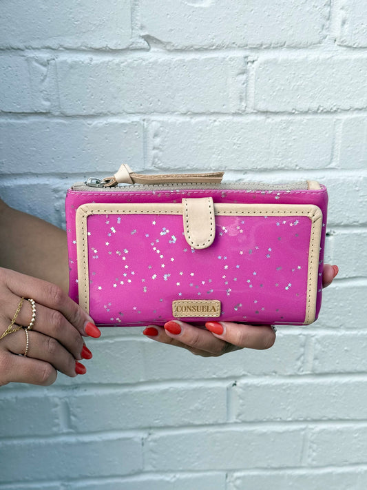 slim wallet - berry