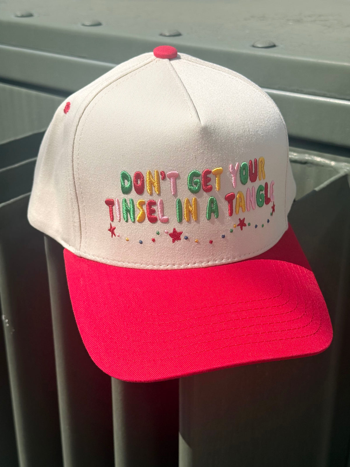 dont get your tinsel in a tangle hat