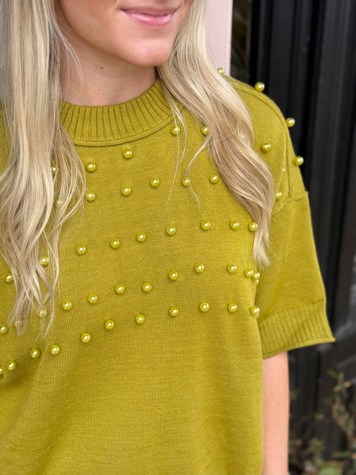the pearl girl sweater