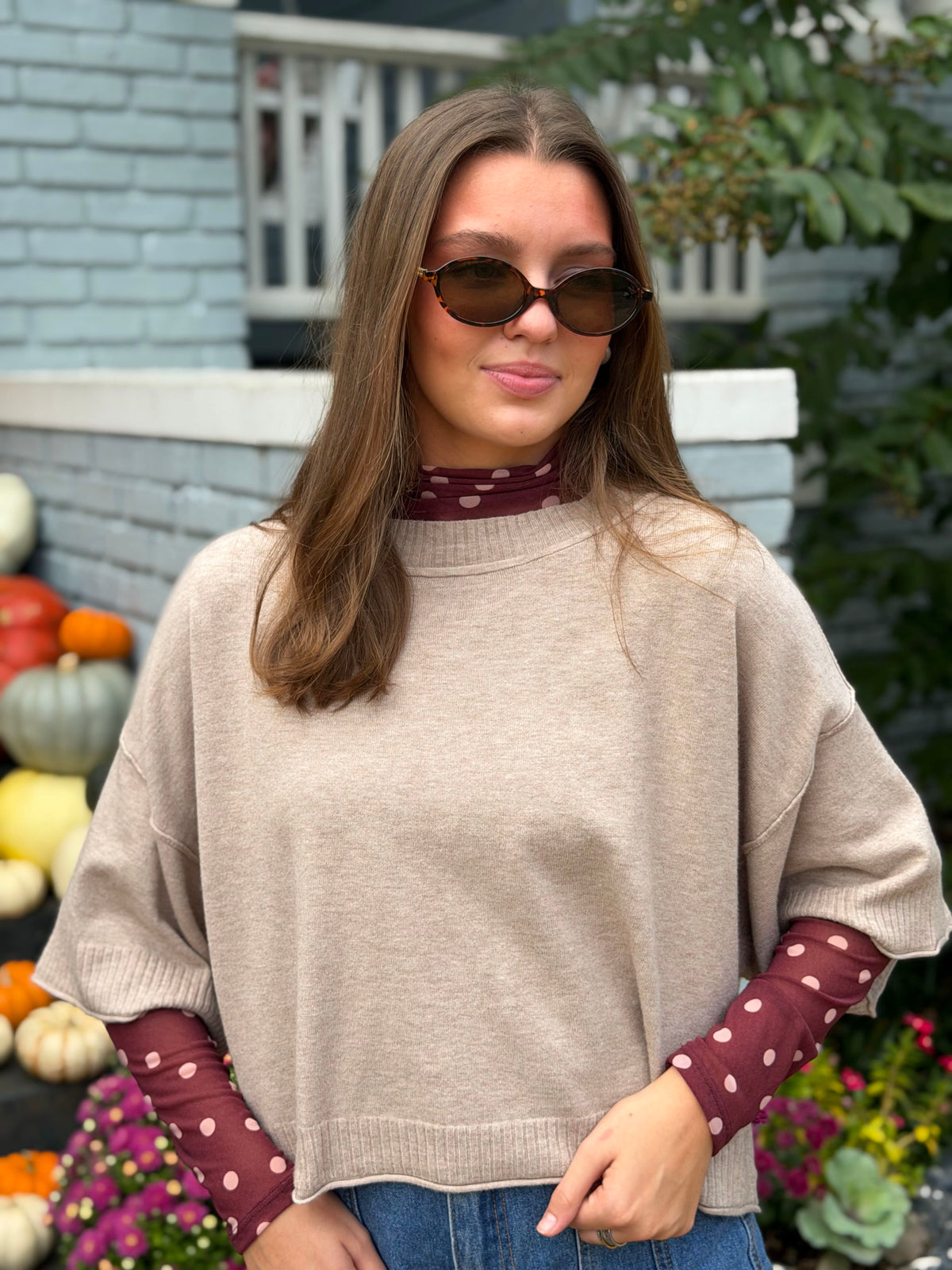 the well worn sweater