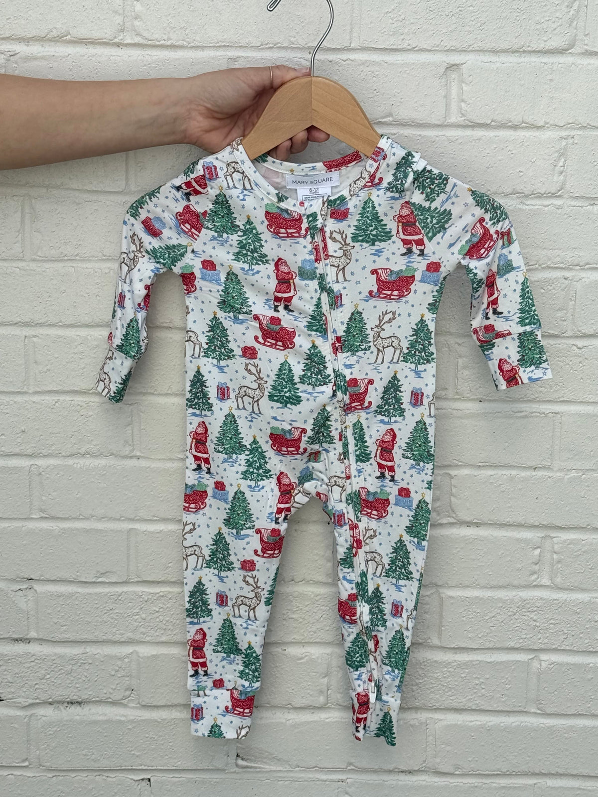 tidings toile - baby pjs