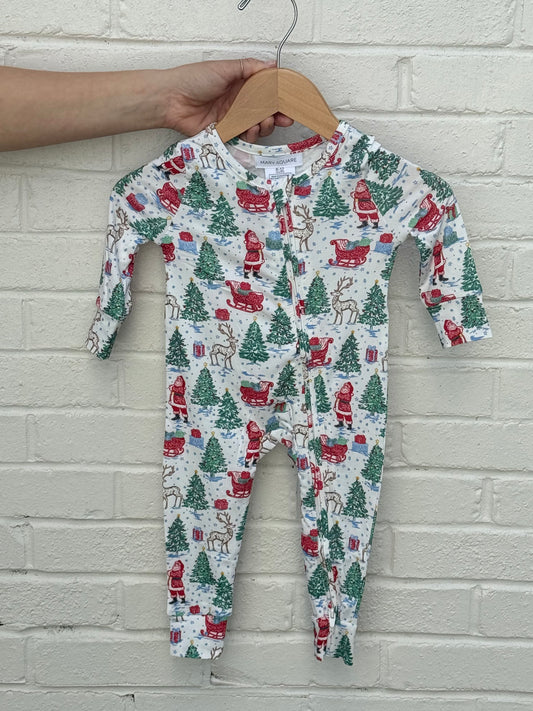 tidings toile - baby pjs