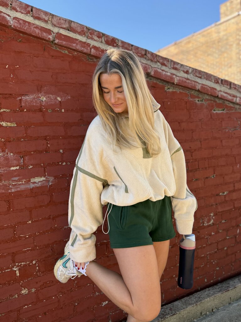 the walking distance quarter zip