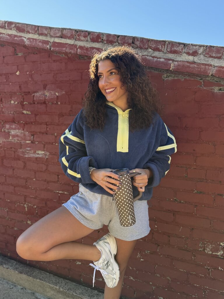 the walking distance quarter zip