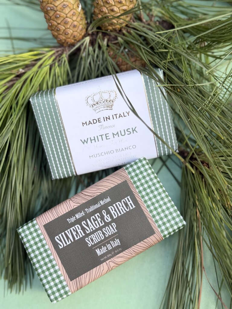 white musk soap bar