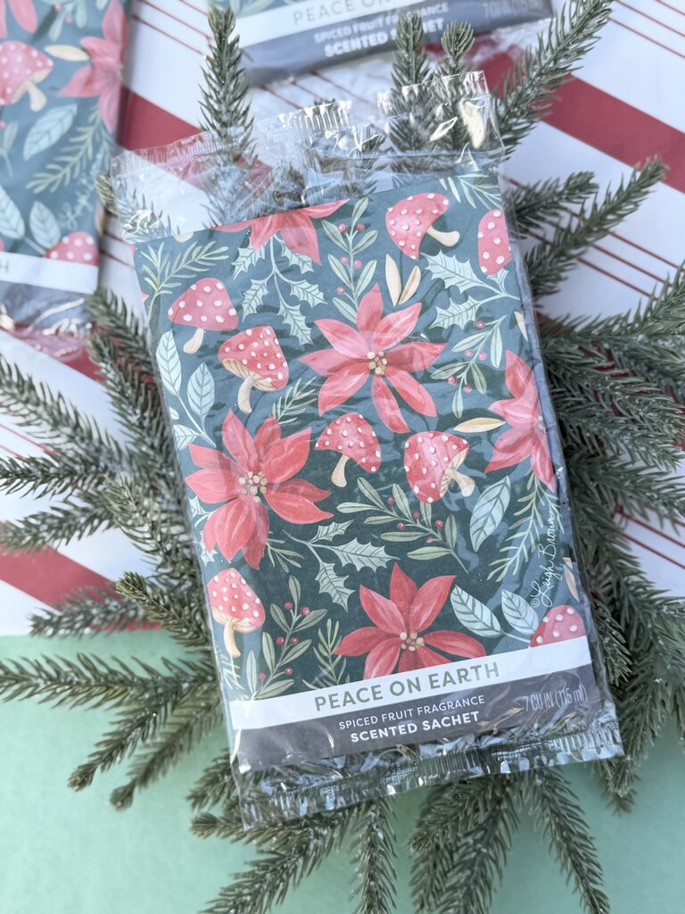 scented sachet - peace on earth