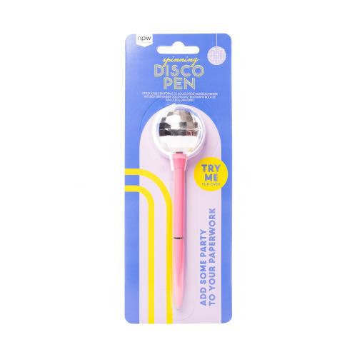 disco pen and fidget spinner