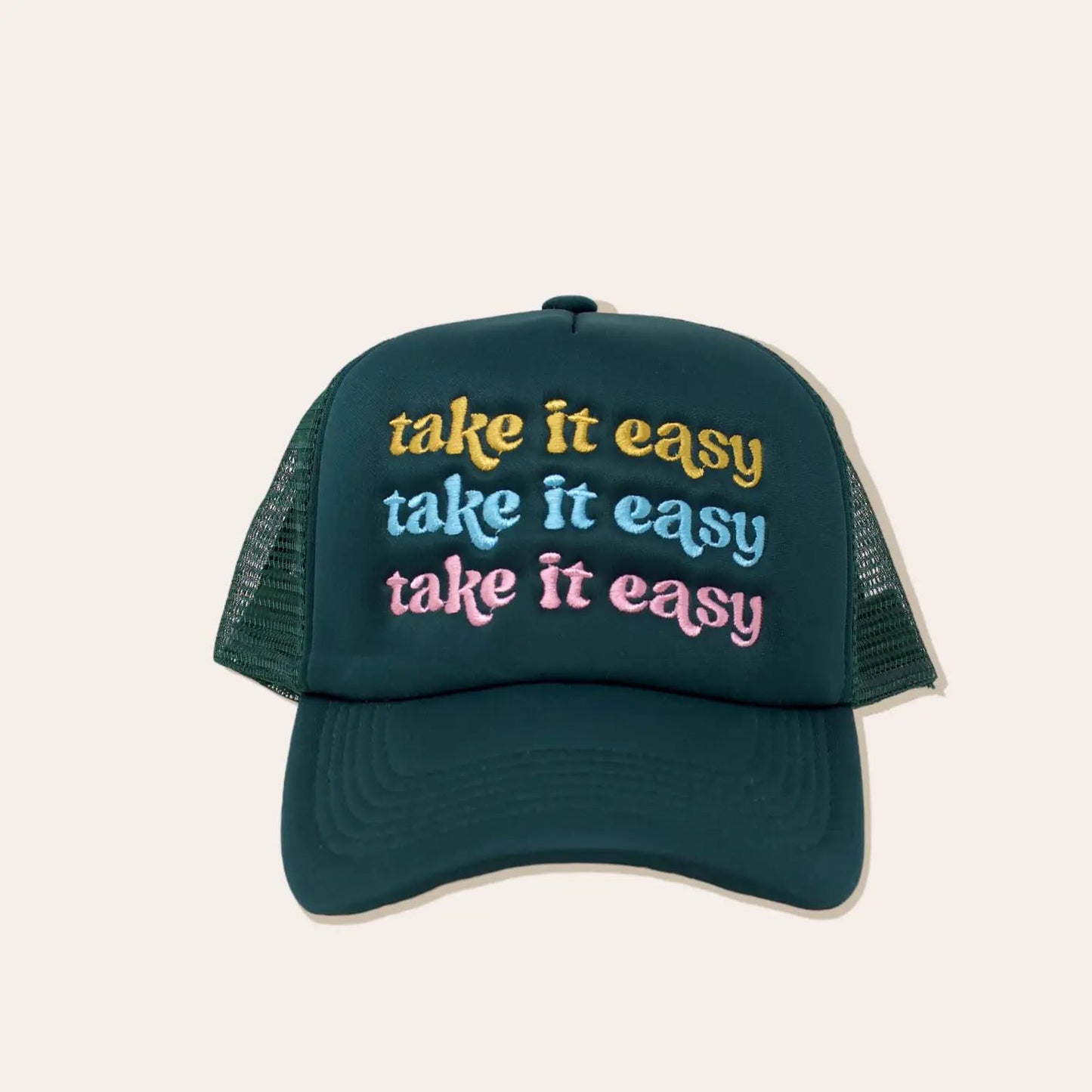 take it easy trucker hat