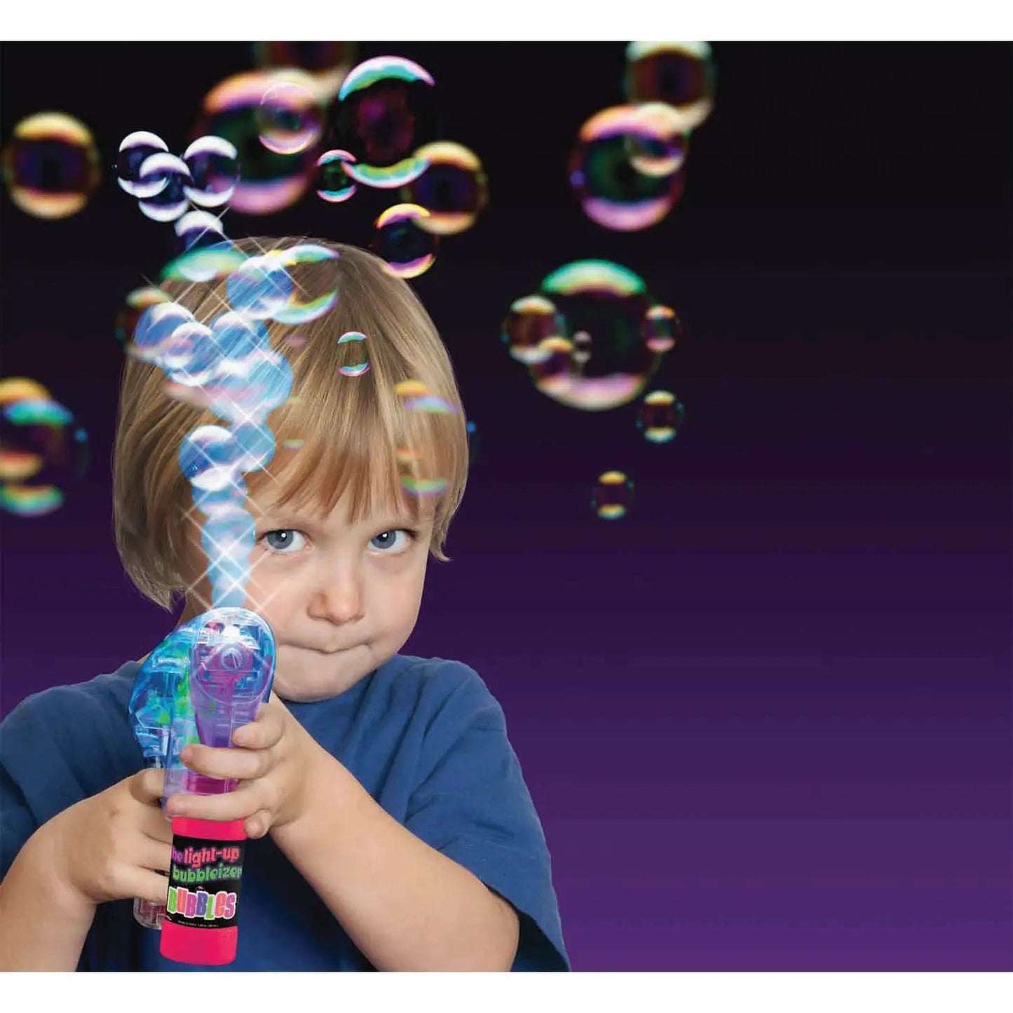 can you imagine light up bubbleizer bubble blowing toy